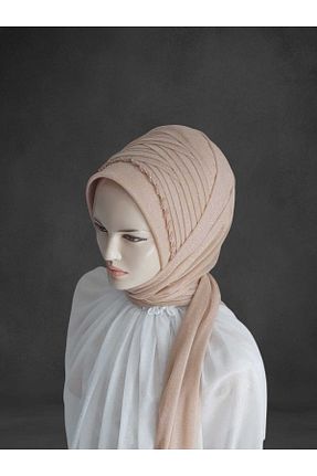 شال طلائی زنانه NurAy - کد 865885351