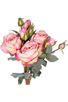 گل خشک و مصنوعی صورتی Herdekora - کد 870090624