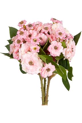 گل خشک و مصنوعی صورتی Herdekora - کد 870090863
