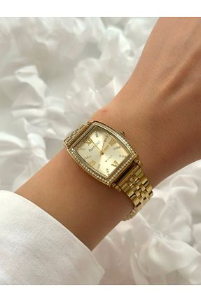 ساعت مچی طلائی زنانه 36 میلی متر Ferrucci - کد 870093738