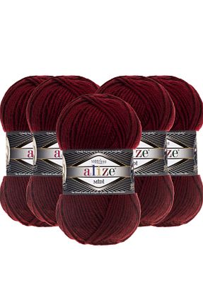 نخ بافندگی زرشکی Alize - کد 870737908