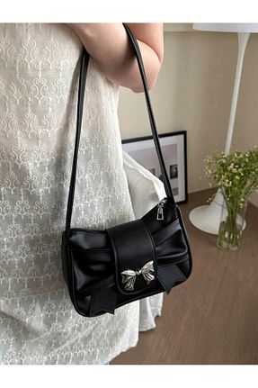 کیف دستی مشکی زنانه ابعاد کوچک Clariss - کد 870124593