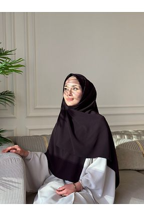 روسری بنفش پلی استر Ahivera - کد 870747287