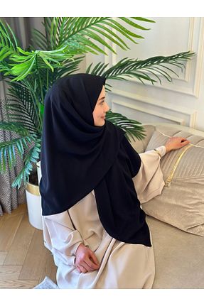 روسری مشکی پلی استر Ahivera - کد 870126156
