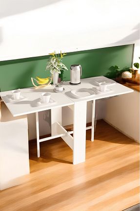 میز آشپزخانه سفید Suntalam Home - کد 871066022