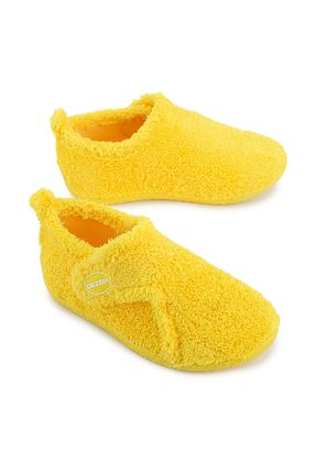 پاندوف زرد بچه گانه پارچه ای Gezer - کد 870151603