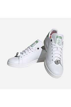 کفش اسنیکر سفید زنانه بند دار adidas - کد 870790022