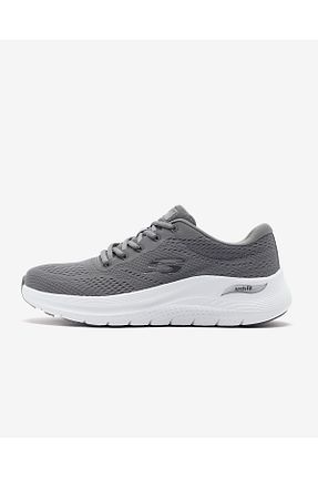 کفش پیاده روی طوسی مردانه جیر Skechers - کد 870164797