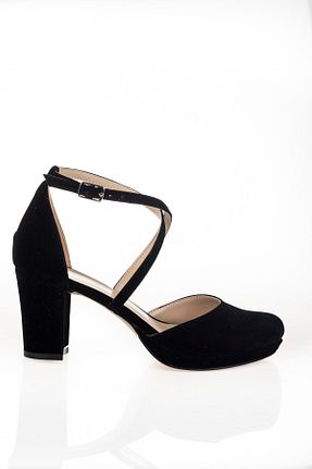 کفش مجلسی مشکی زنانه چرم مصنوعی KAYRA VARDAR SHOES - کد 870178948