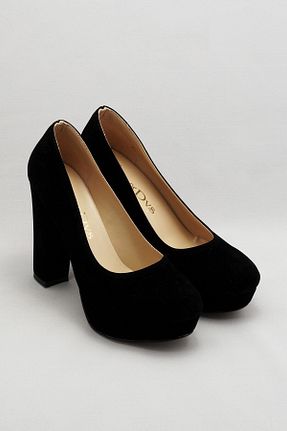 کفش مجلسی مشکی زنانه چرم مصنوعی KAYRA VARDAR SHOES - کد 870178909