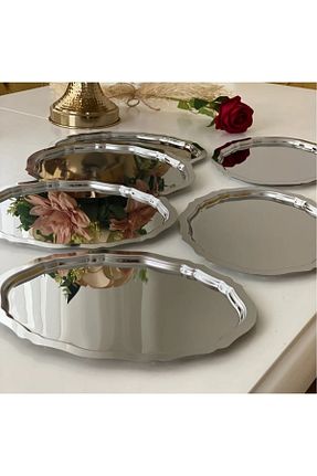 سینی استیل ضد زنگ MİNEL dekor - کد 870181391