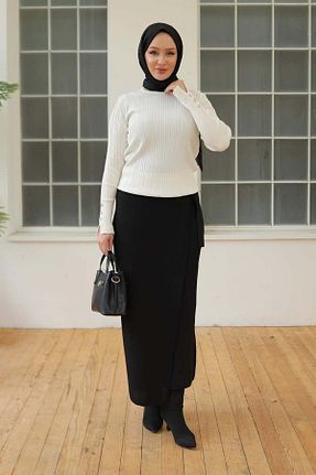 پلیور حجاب نباتی زنانه رگولار Armine TREND - کد 870188768