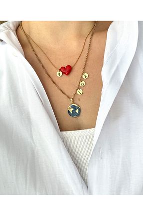 گردنبند جواهر طلائی زنانه Mojo Jewellery - کد 870191902