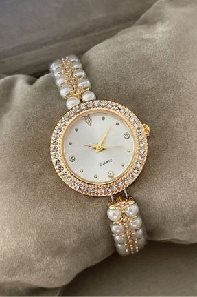 ساعت مچی طلائی زنانه 26-30 میلی متر Leerybee - کد 870193958