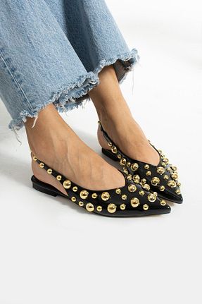 بابت مشکی زنانه چرم لاکی diclepolat - کد 833571029