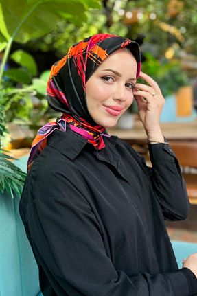 روسری رنگی پلی استر Armine - کد 869186921