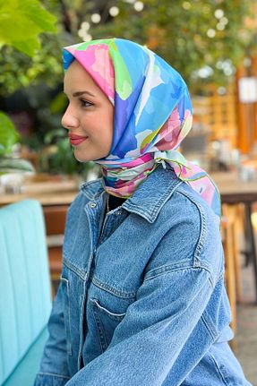 روسری رنگی پلی استر Armine - کد 869188903