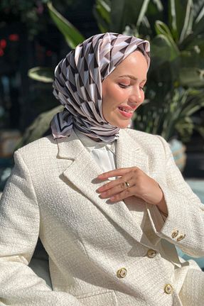 روسری رنگی پلی استر Armine - کد 869188019