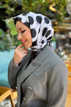 روسری رنگی پلی استر Armine - کد 869189106