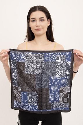 دستمال گردن مشکی زنانه پلی استر MARBERRY - کد 870217988