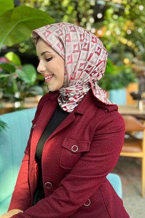 روسری رنگی پلی استر Armine - کد 869189061