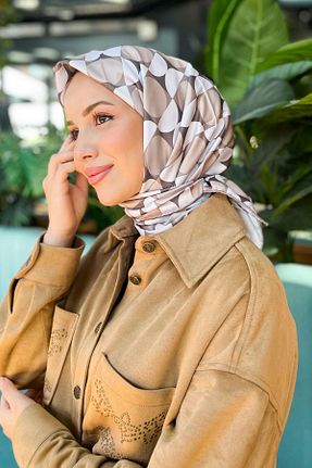 روسری رنگی پلی استر Armine - کد 869187095