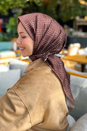 روسری رنگی پلی استر Armine - کد 869187071