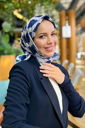 روسری رنگی پلی استر Armine - کد 869188322