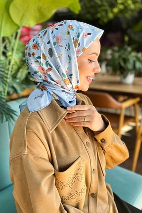روسری رنگی پلی استر Armine - کد 869187956