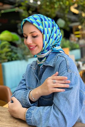 روسری رنگی پلی استر Armine - کد 869187751