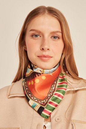 دستمال گردن رنگی زنانه پلی استر FELLMENS - کد 870203848