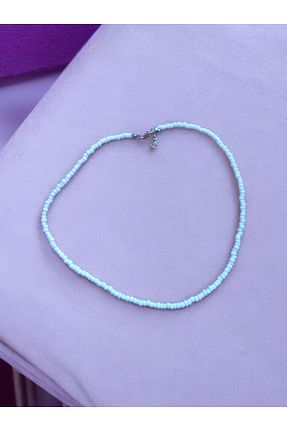گردنبند جواهر سفید زنانه منجق Crystal Atelier - کد 870215775