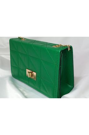 کیف دوشی سبز زنانه پارچه ای Butik - کد 870246219