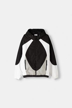 کاپشن مشکی مردانه رگولار Bershka - کد 870279656