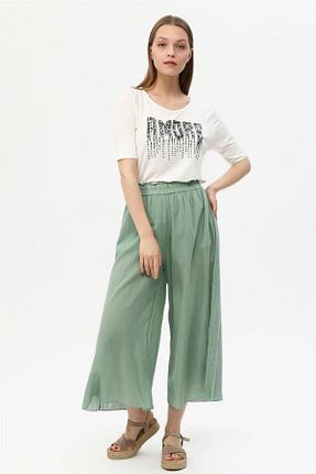 شلوار سبز زنانه بافتنی Home Store - کد 739215957