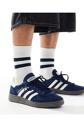 کفش اسنیکر سرمه ای زنانه بند دار adidas - کد 852977388