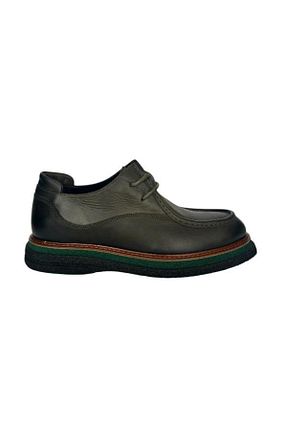 کفش کلاسیک خاکی مردانه چرم خالص Kemal Tanca - کد 870302669
