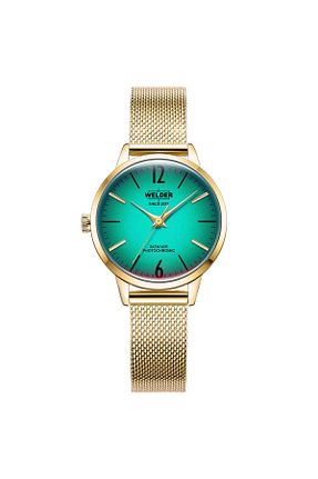 ساعت مچی سبز زنانه 26-30 میلی متر Welder Moody - کد 748899316