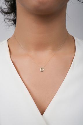 گردنبند طلا زرد زنانه 14 عیار DİAMİNE PIRLANTA - کد 870318880