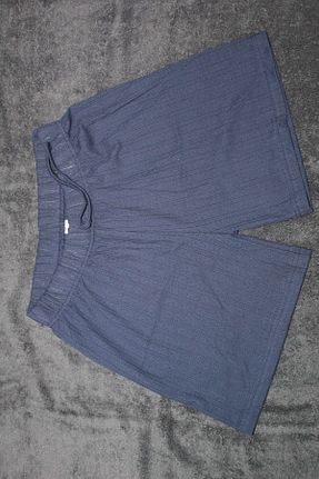 شلوارک و برمودا سرمه ای زنانه Straight Org Marka Store - کد 870322019