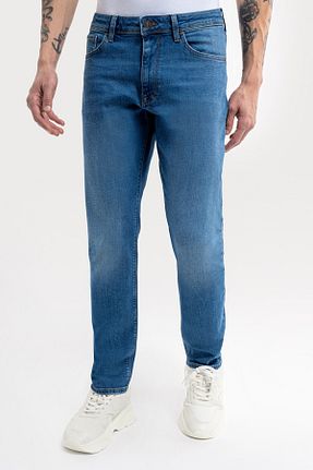 شلوار جین آبی مردانه پاچه لوله تفنگی Loft - کد 870324550
