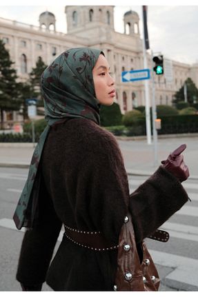 شال قهوه ای مردانه پنبه ای Fresh - کد 870774872