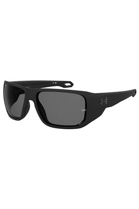 عینک آفتابی مشکی مردانه 60 Under Armour - کد 873247233