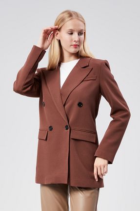 کت قهوه ای زنانه رگولار Bolivente - کد 870329099