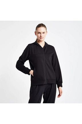 سوئیشرت مشکی زنانه Saç Örgü Lescon - کد 839480112