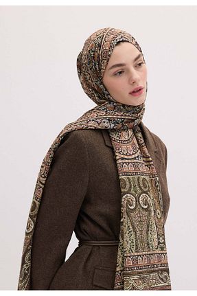 شال قهوه ای مردانه پنبه ای Fresh - کد 870361451
