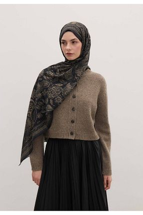 شال مشکی مردانه پنبه ای Fresh - کد 870377371