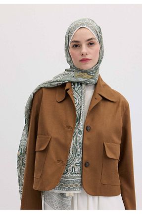 شال سبز زنانه پنبه ای Fresh - کد 870349040