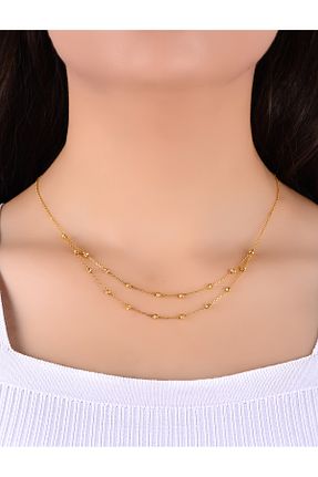 گردنبند طلا طلائی زنانه 22 عیار B.S. SÖYLEMEZ KUYUMCULUK VE EMLAK - کد 870902248