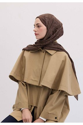 شال قهوه ای مردانه پنبه ای Fresh - کد 870347912